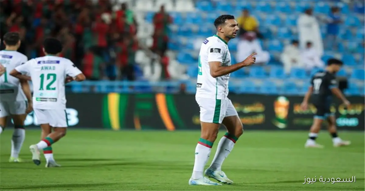 أحمد حسن كوكا يسجل هدفه الأول مع الاتفاق في مواجهة الباطن