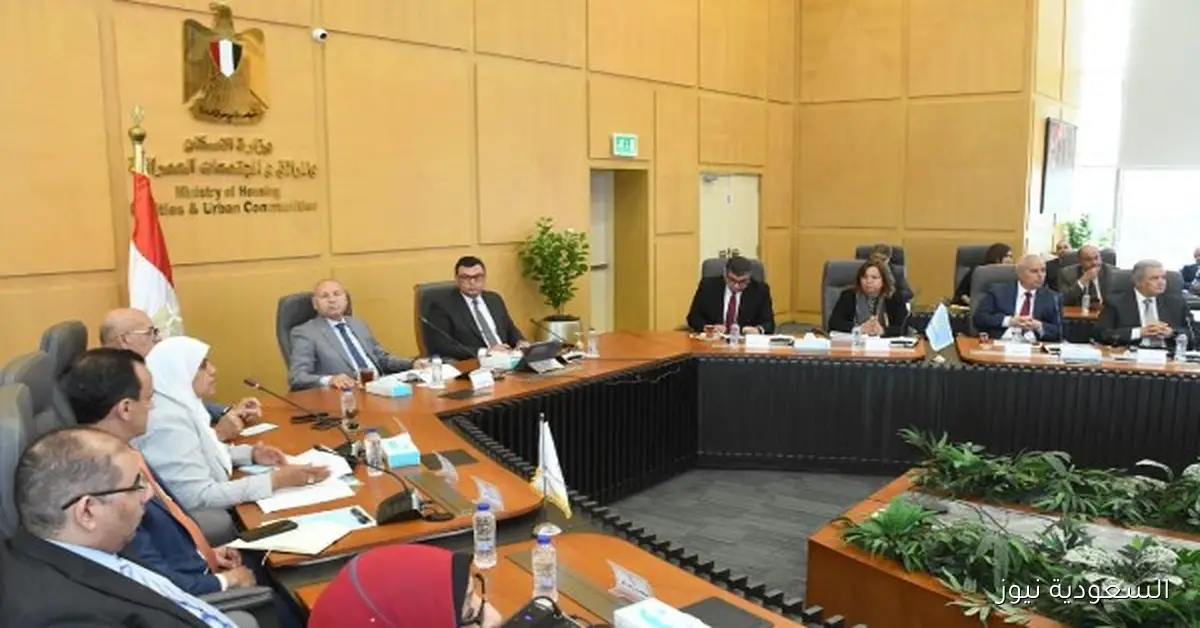 الشربيني وصابر يتناولان تطورات مشروعات مثلث ماسبيرو وسور مجرى العيون