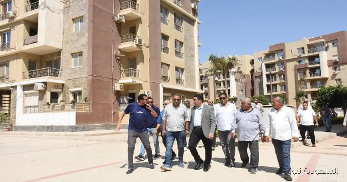 جولة رئيس جهاز القاهرة الجديدة في دار مصر القرنفل