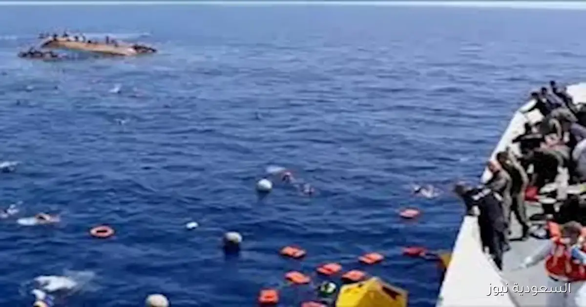 غرق قارب قبالة السواحل الليبية يؤدي إلى وفاة وفقدان 61 شخصًا
