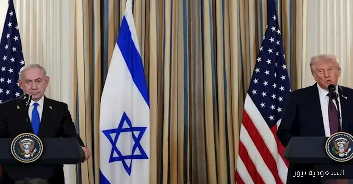 فيديو| استقبال نتنياهو في البيت الأبيض وسط هتافات مؤيدة لغزة