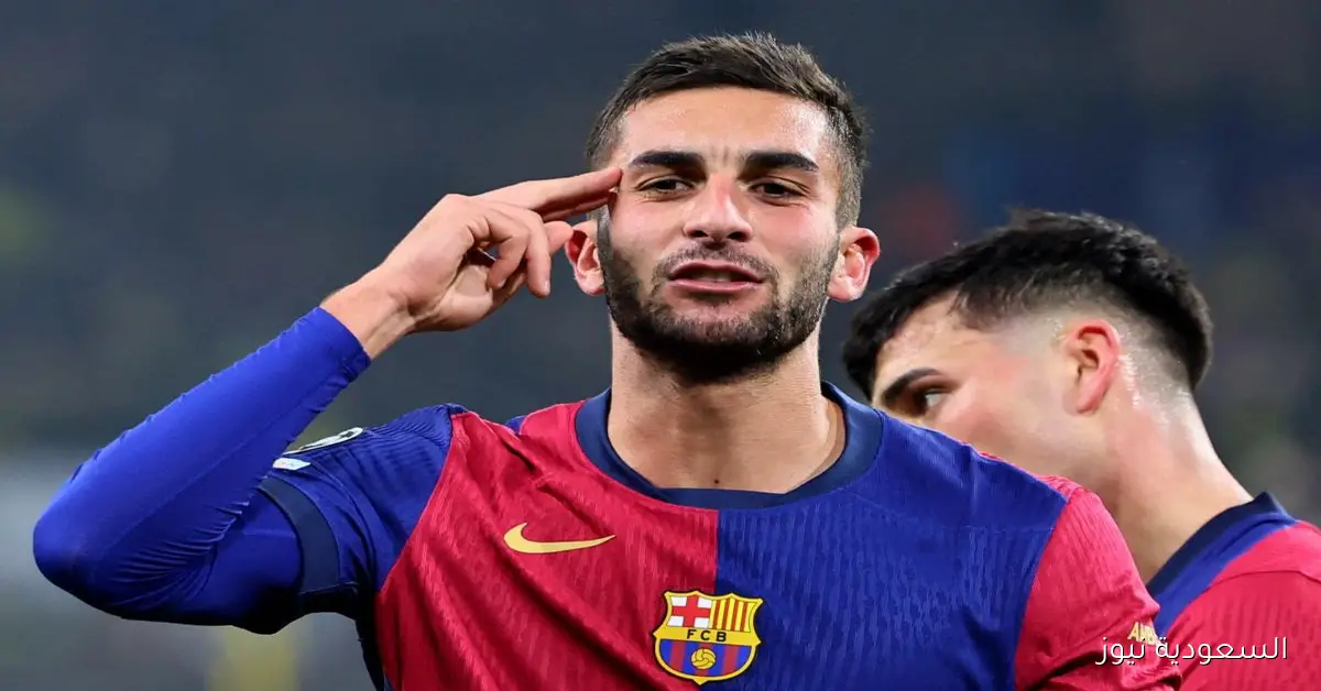 فيران توريس يحرز الهدف الأول لبرشلونة في مواجهة خيتافي