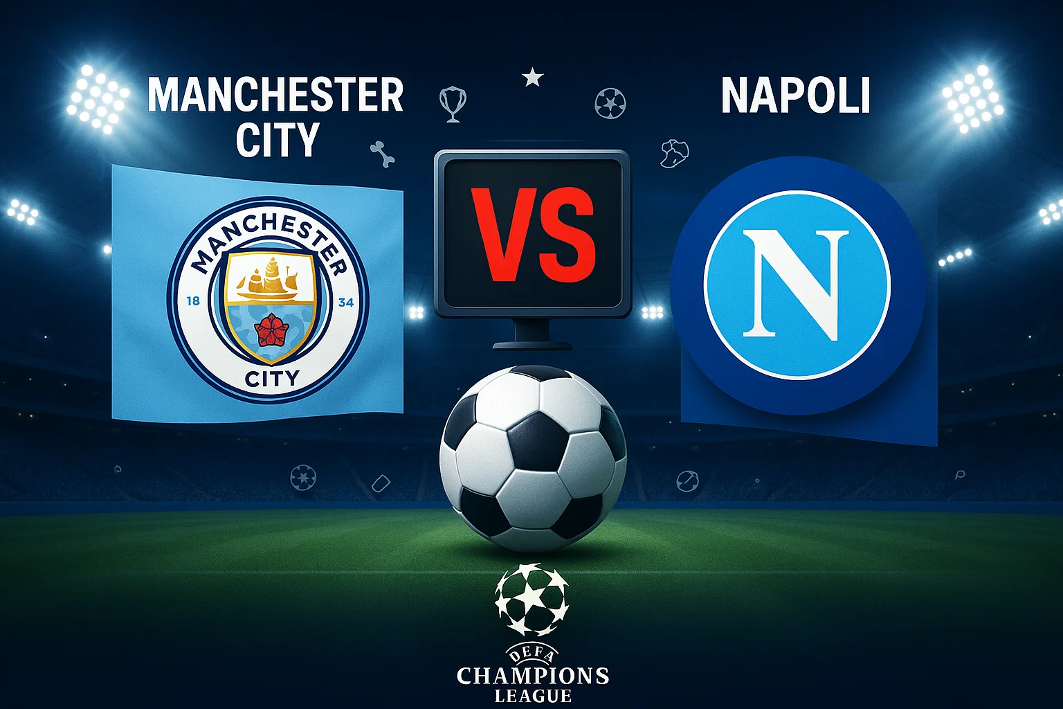 موعد مباراة مانشستر سيتي ونابولي القادمة بعد انتصاره على مانشستر يونايتد في الدوري الإنجليزي