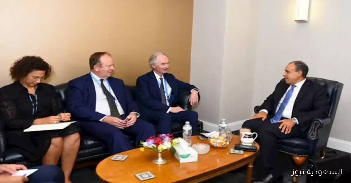 مصر تعبر عن دعمها لجهود الأمم المتحدة في تعزيز العملية السياسية في سوريا