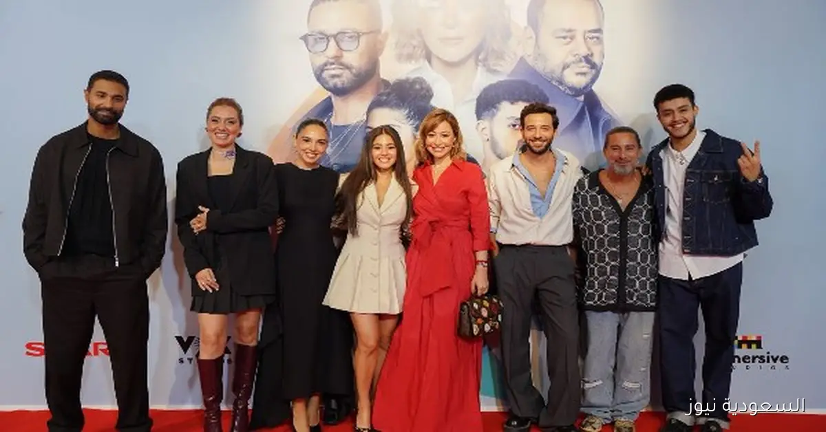 أبطال فيلم هيبتا يتألقون في العرض الحصري على السجادة الحمراء