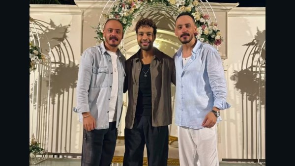 أحمد جمال يحتفل مع أسرته في طنطا قبل زفافه الرسمي