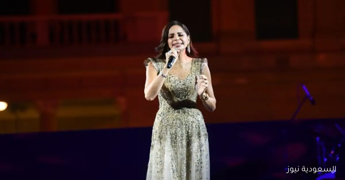 أمال ماهر تتألق في حفلة قصر عابدين