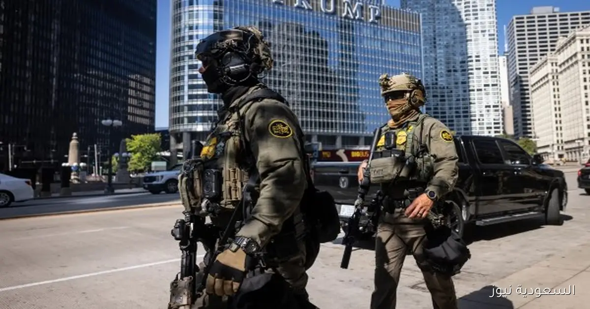 البيت الأبيض يعلن نشر 300 جندي من الحرس الوطني في شيكاغو