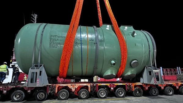 بعد وصول وعاء ضغط المفاعل النووي إلى مصر.. موعد تركيب الوحدة النووية الأولى في محطة الضبعة