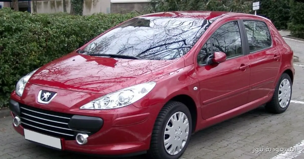 بيجو 307 هاتشباك بسعر 250 ألف جنيه