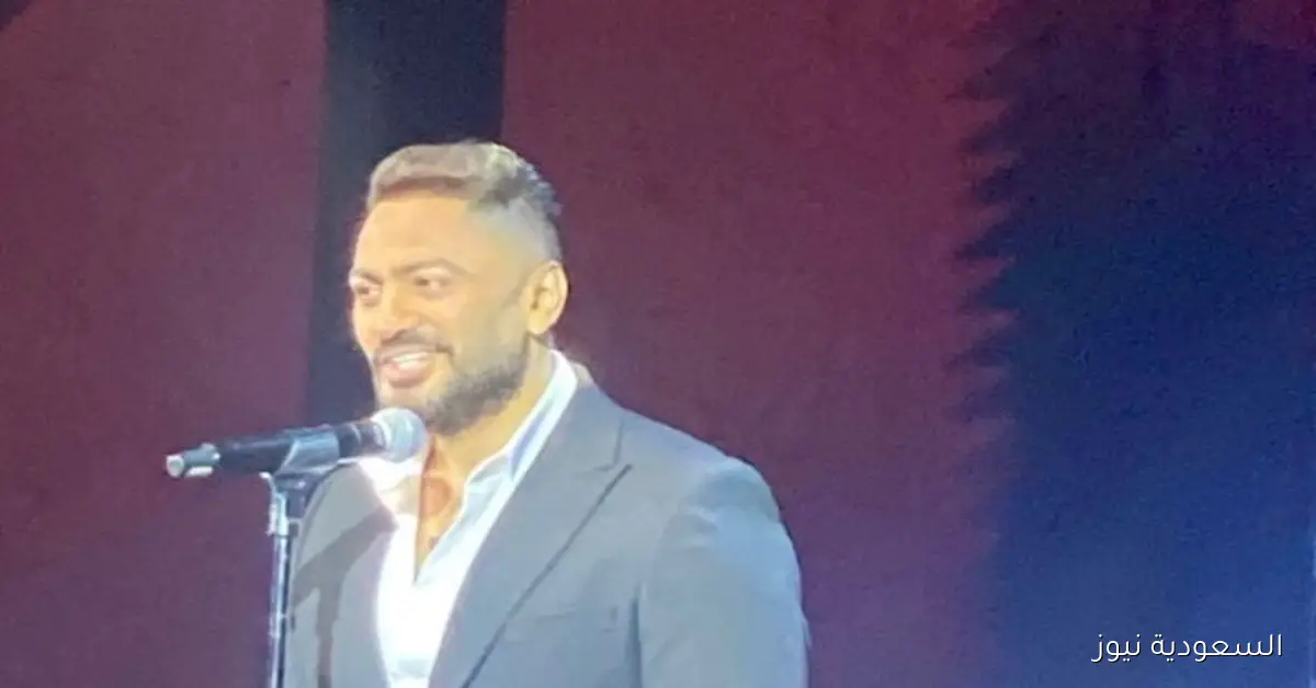 تامر حسني يتألق في مهرجان نقابة المهن التمثيلية وسط حشد جماهيري كبير