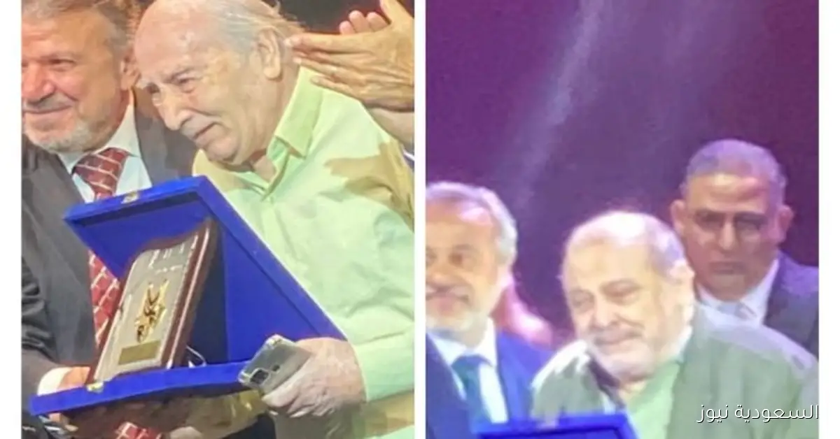 تكريم ضياء المرغني وعبد الله مشرف في مهرجان نقابة المهن التمثيلية