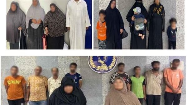 ضبط 17 شخصًا بينهم 8 سيدات بتهمة استغلال الأطفال في التسول بالقليوبية