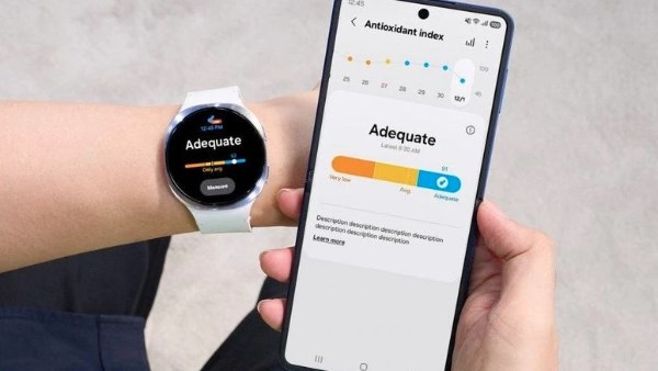 مؤشر مضادات الأكسدة في Galaxy Watch 8.. سامسونج تطلق تقنية مبتكرة لقياس صحة البشرة