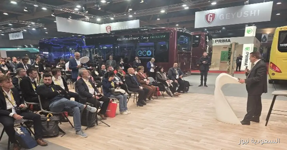 مشاركة مصر المميزة في المعرض الدولي للحافلات ببروكسل