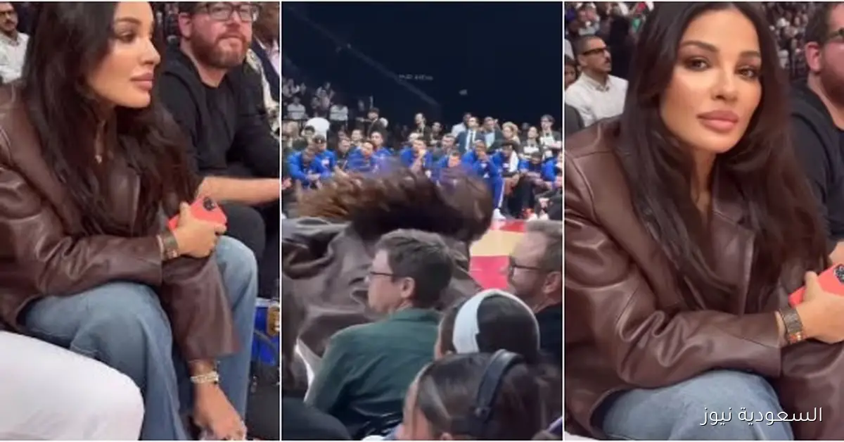 نادين نجيم تتعرض لإصابة في قدمها بعد سقوطها بقوة