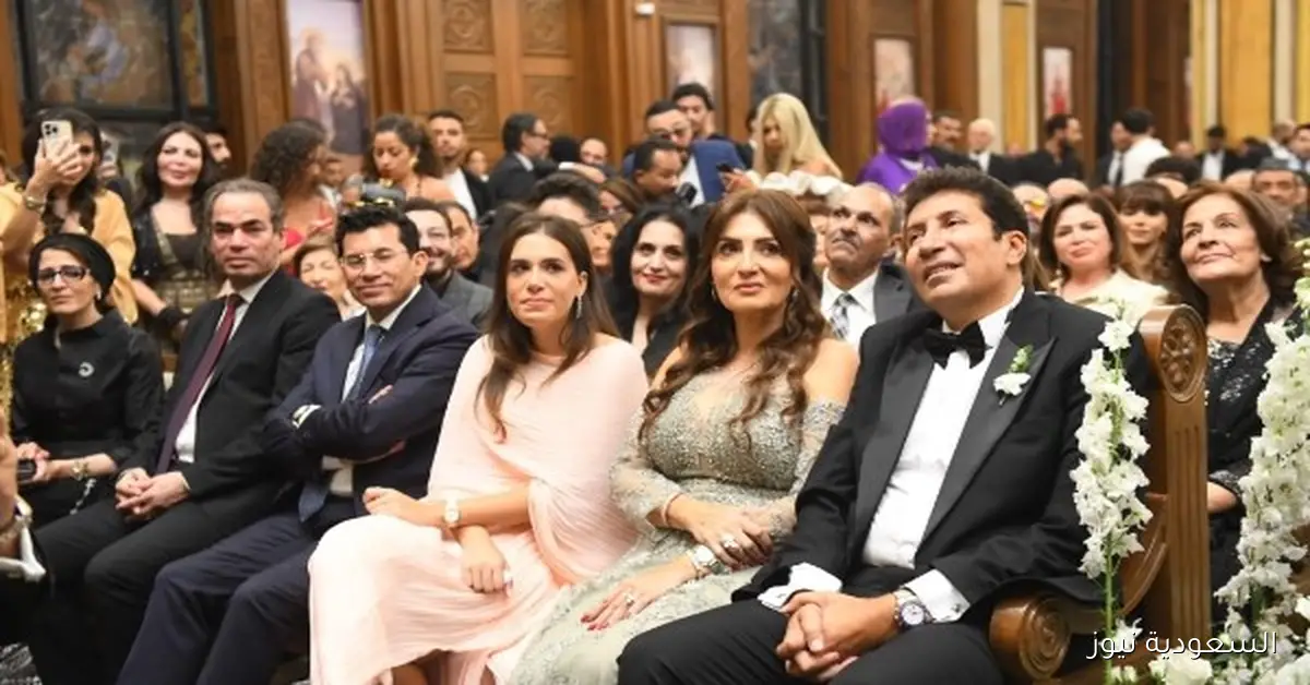 وزير الرياضة ونجوم الفن والمشاهير يحتفلون بزفاف نجل هاني رمزي