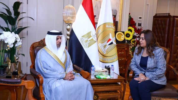 وزيرة التنمية المحلية تبحث مع السفير الإماراتي تعزيز التعاون في تبادل الخبرات