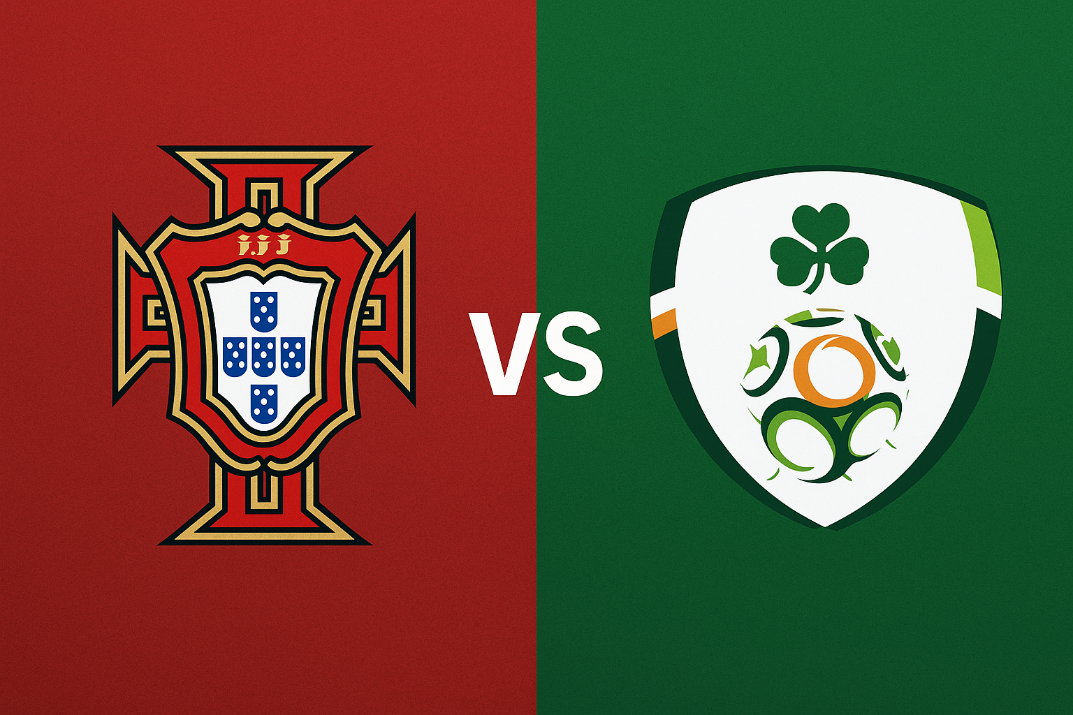 فوز أيرلندا ضد البرتغال وطرد الدون.. نتيجة مباراة البرتغال وايرلندا في تصفيات كأس العالم 2026