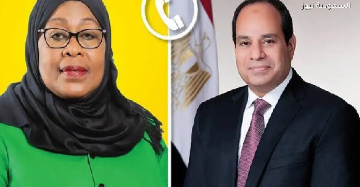 الرئيس السيسي يتواصل هاتفيًا مع رئيسة تنزانيا لتعزيز العلاقات الثنائية