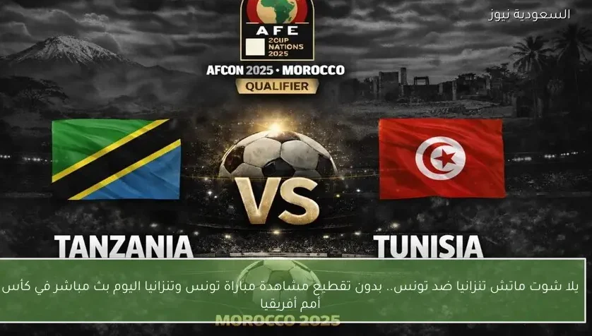 تأهل محبط نتيجة مباراة تونس وتنزانيا في كأس أمم أفريقيا