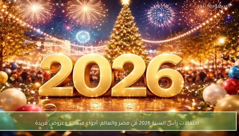 احتفالات رأس السنة 2026 في مصر والعالم: أجواء مبهجة وعروض فريدة