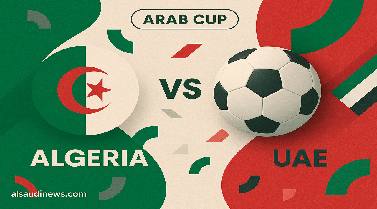 يلا شوت لعبة منتخب الجزائر ضد الإمارات.. بدون تقطيع مشاهدة مباراة الجزائر والامارات اليوم بث مباشر في ¼ نهائي كأس العرب