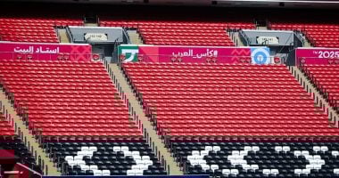 السعودية نيوز :
                                            استاد البيت جاهز لمواجهة مصر والأردن غدًا فى كأس العرب.. صور