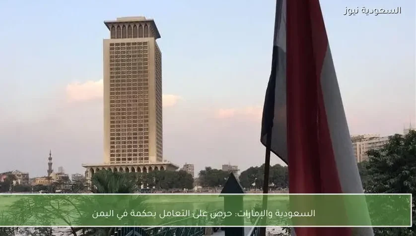 السعودية والإمارات: حرص على التعامل بحكمة في اليمن