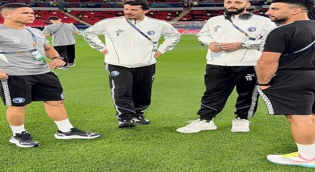 حافلة بيراميدز تصل ملعب أحمد بن علي قبل مواجهة فلامنجو البرازيلي