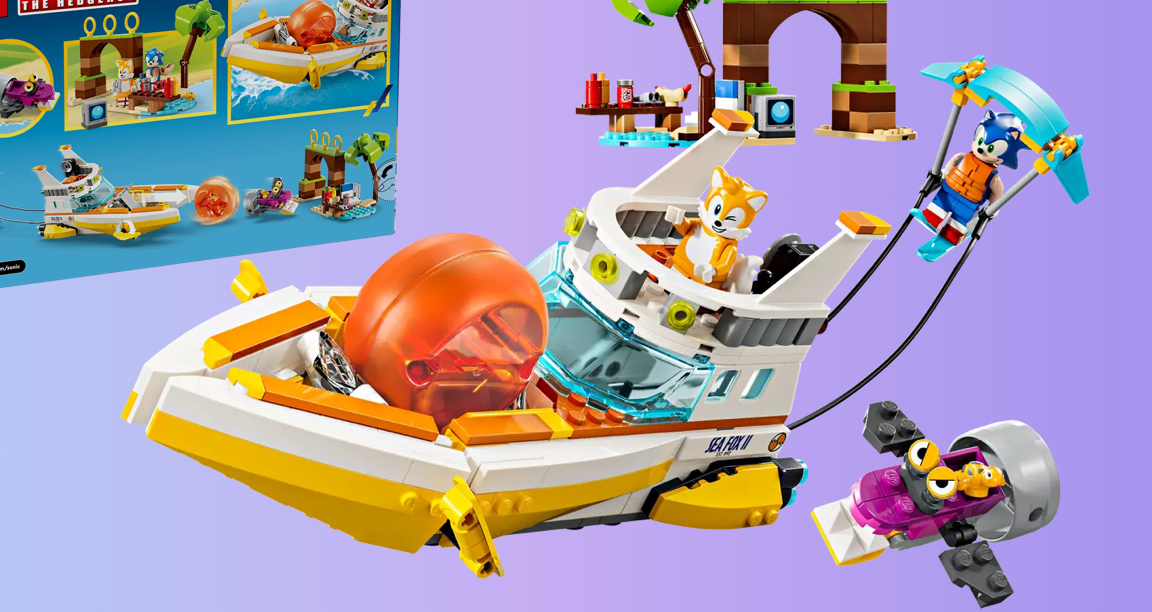 عشاق سونيك يسرعوا للحصول على صفقة مجموعة ليغو المميزة