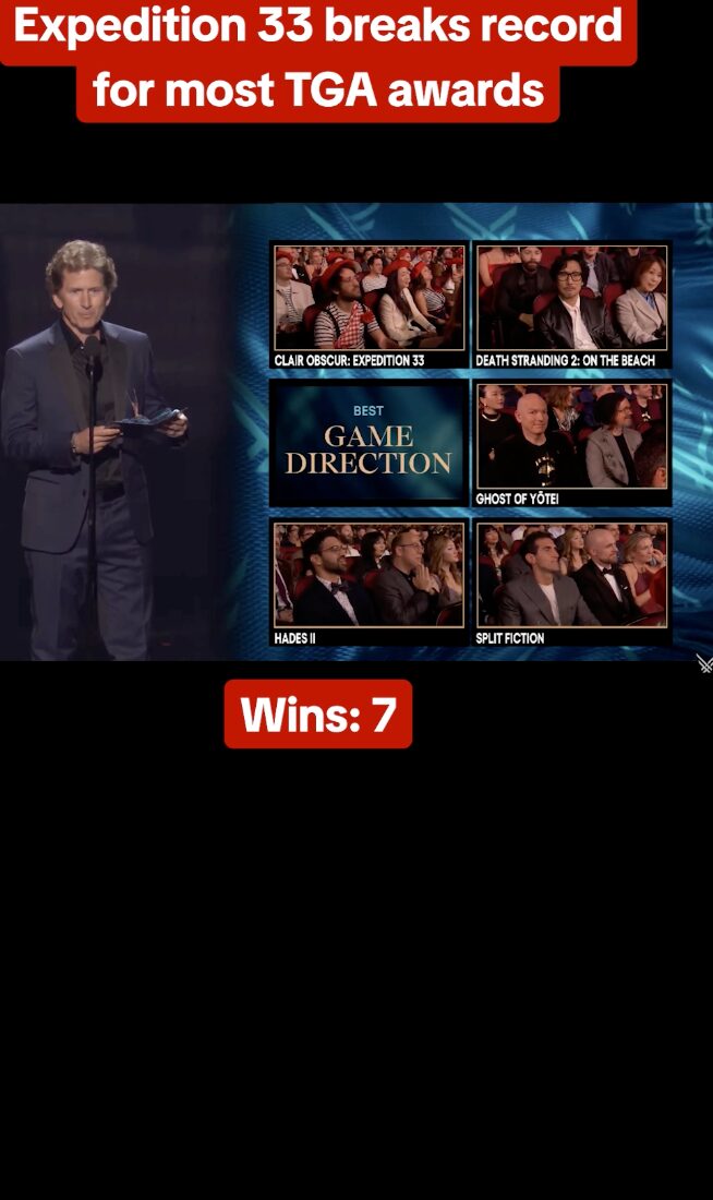 كل الجوائز التي حصلت عليها Clair Obscur في حفل Game Awards