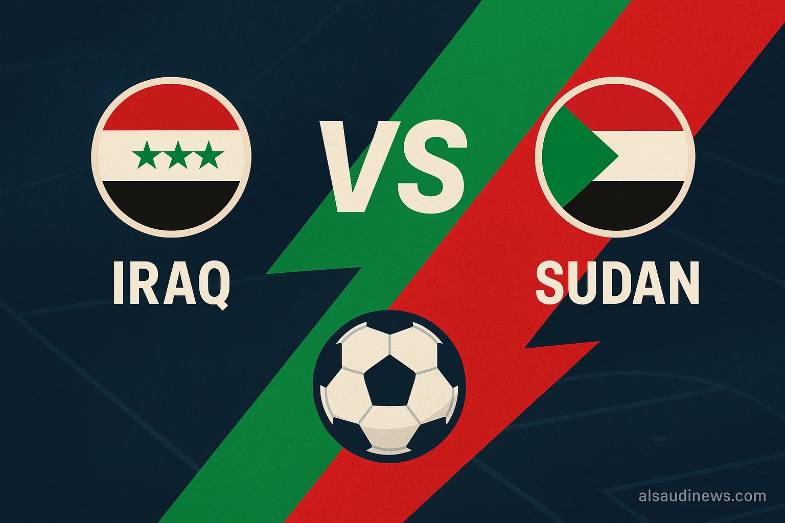 يلا شوت لعبة السودان ضد العراق.. بدون تقطيع مشاهدة مباراة العراق والسودان اليوم بث مباشر في كأس العرب