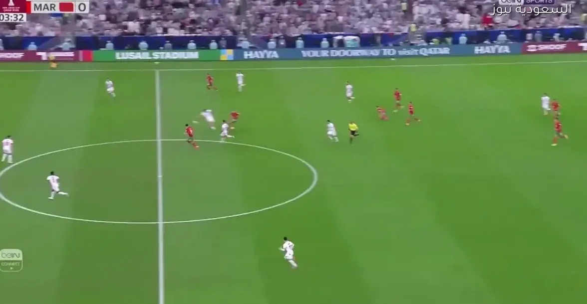 نتيجة مباراة المغرب والأردن في نهائي كأس العرب 2025 بعد التعادل في الوقت الأصلي