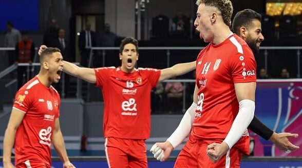 الأهلي يفوز بالسوبر المصري للكرة الطائرة على حساب الزمالك