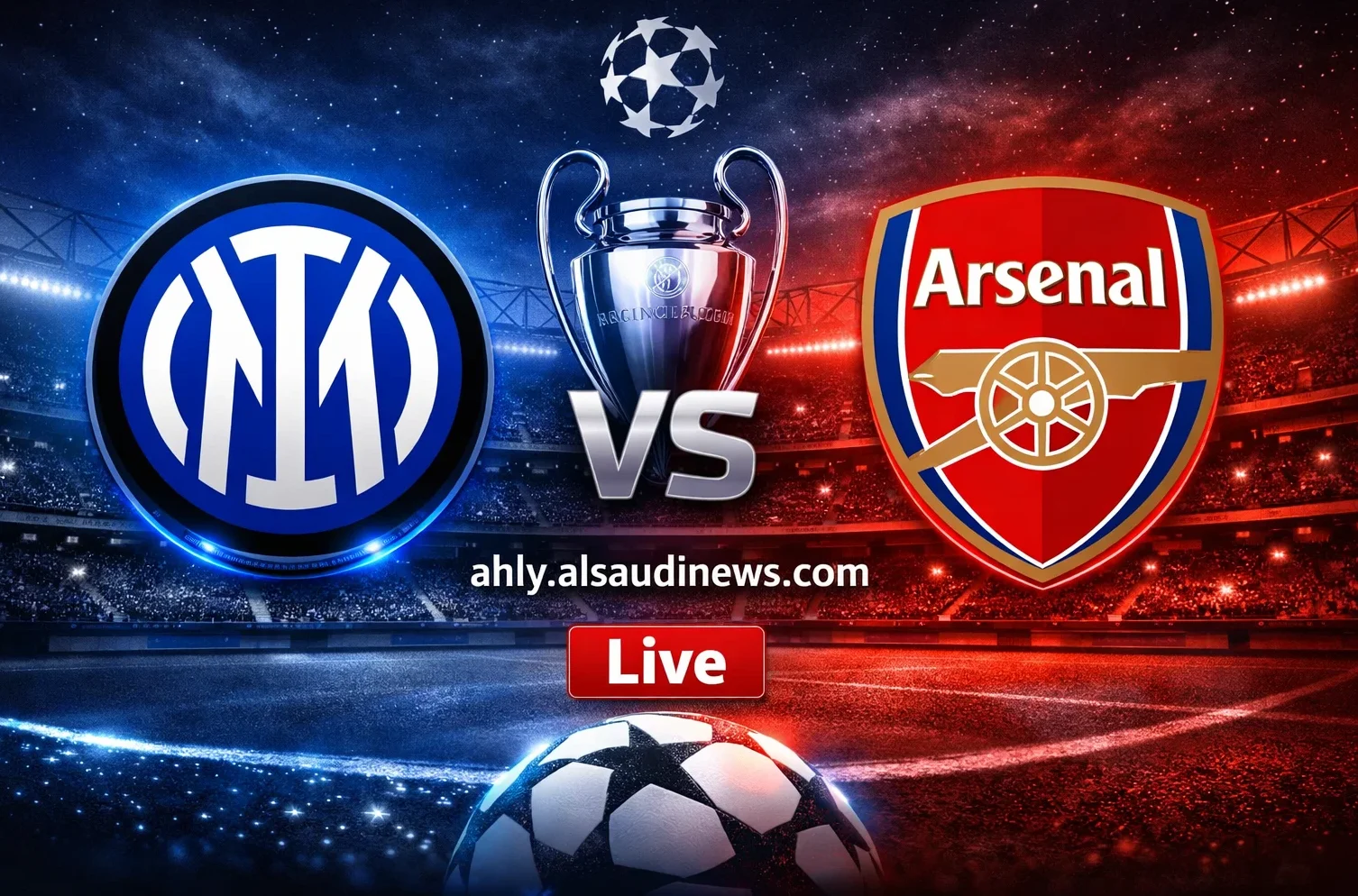 خسارة الإنتر ضد آرسنال.. نتيجة مباراة ارسنال وانتر ميلان في دوري أبطال أوروبا