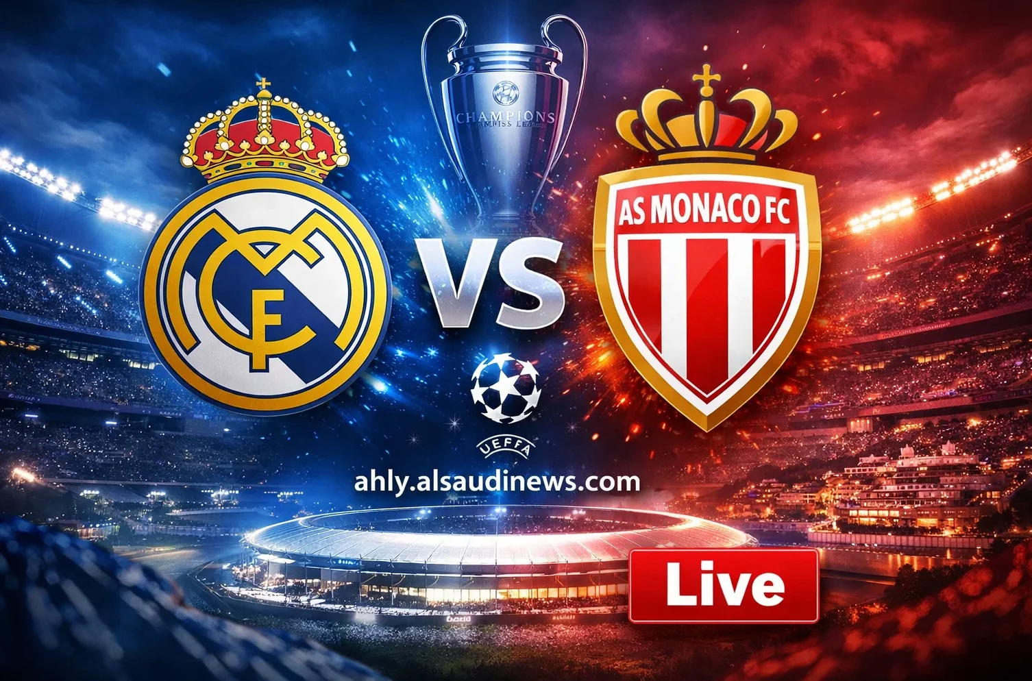 فوز كبير الريال ضد موناكو.. نتيجة مباراة ريال مدريد وموناكو في دوري أبطال أوروبا