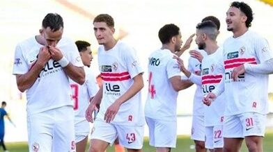 الزمالك يرتدي الزي التقليدي في مواجهة المصري البورسعيدي