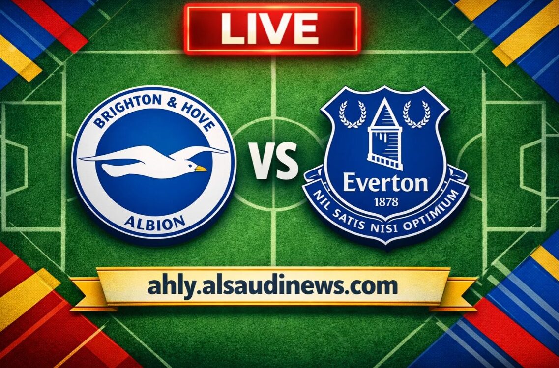 تعادل إيفرتون.. نتيجة مباراة برايتون وإيفرتون في الدوري الإنجليزي