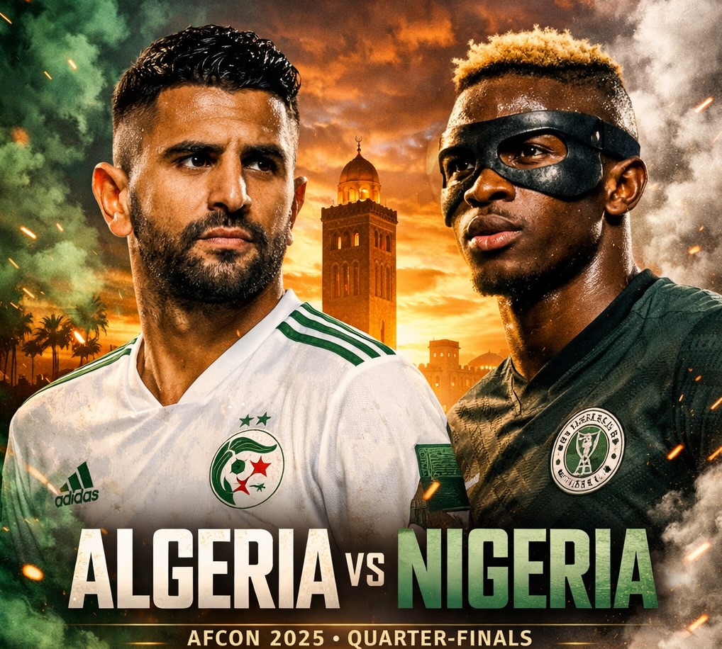 تشكيلة مباراة الجزائر ونيجيريا الرسمية 2026 في المغرب بالكان