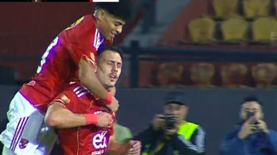 جراديشار يسجل هدفًا رائعًا للأهلي في مواجهة طلائع الجيش بكأس عاصمة مصر