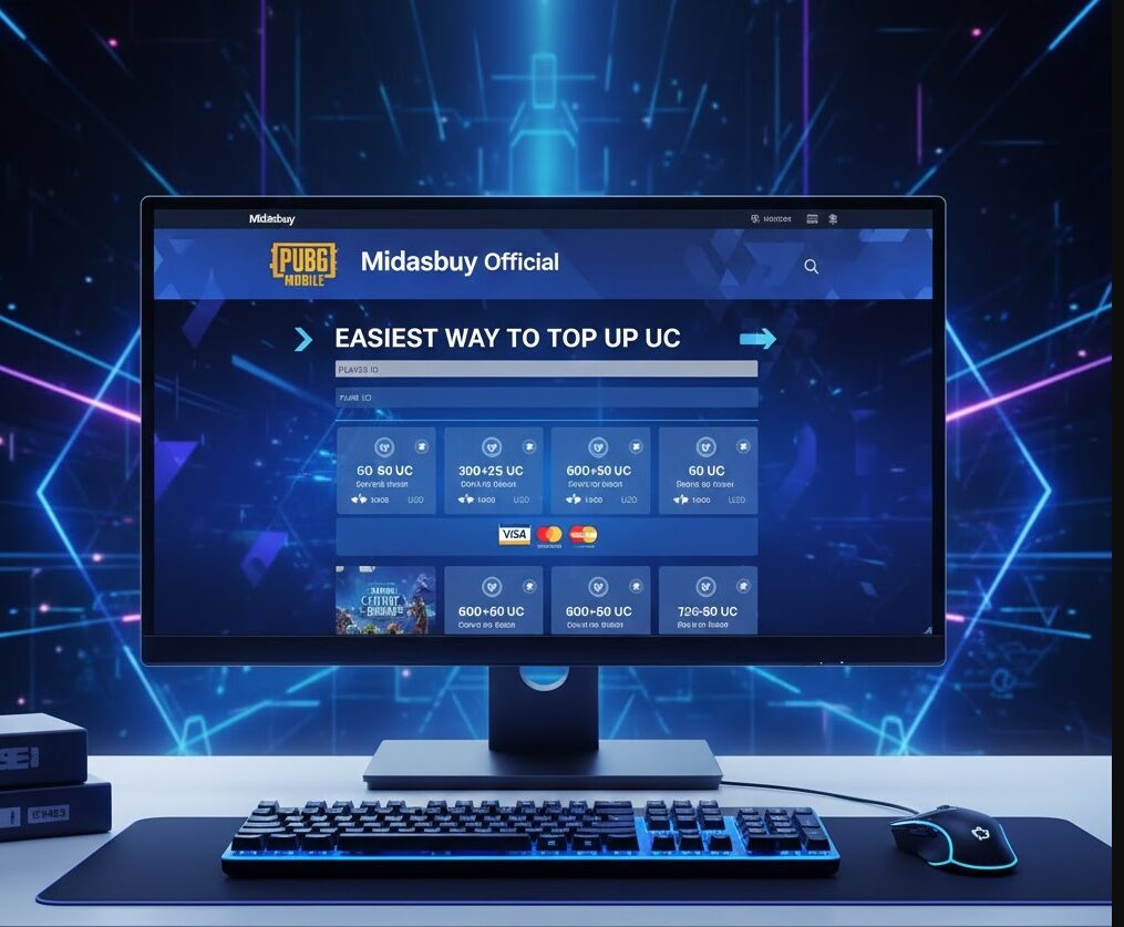 شحن شدات ببجي عبر Midasbuy الرسمي أسهل طريقة