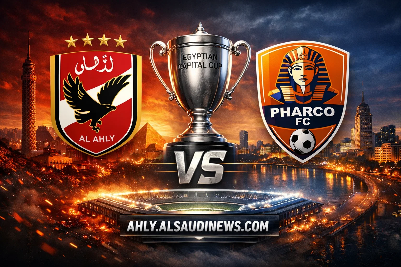 الأهلي يفوز ب4.. نتيجة مباراة الاهلي وفاركو في كأس العاصمة