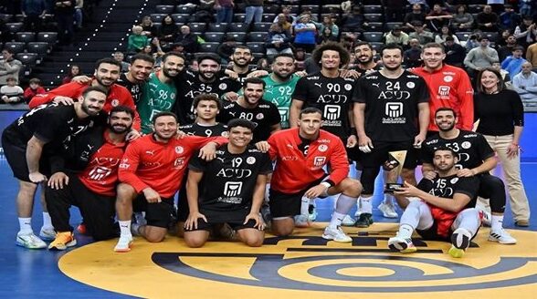 مصر تتقدم على تونس 17-10 في الشوط الأول من نهائي أفريقيا لكرة اليد