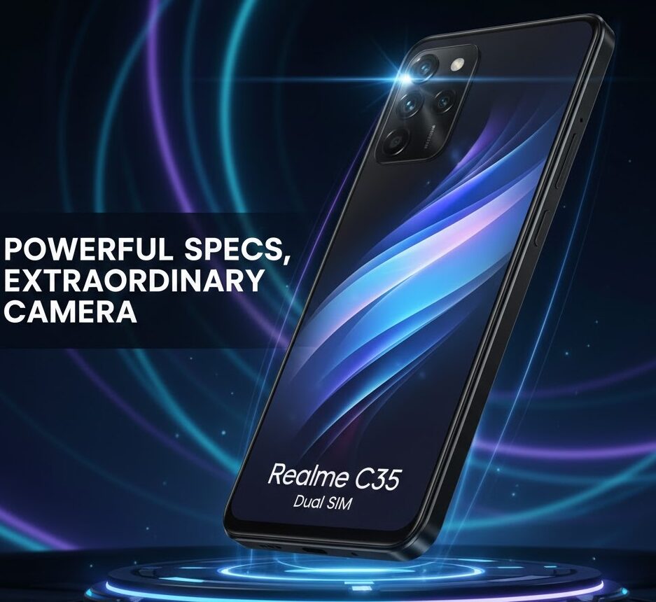 هاتف Realme C35 ثنائي الشريحة مواصفات جبارة وكاميرا غير عادية