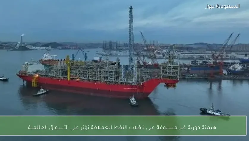 هيمنة كورية غير مسبوقة على ناقلات النفط العملاقة تؤثر على الأسواق العالمية