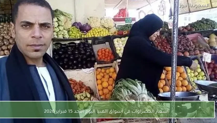 أسعار الخضراوات في أسواق المنيا اليوم الأحد 15 فبراير 2026