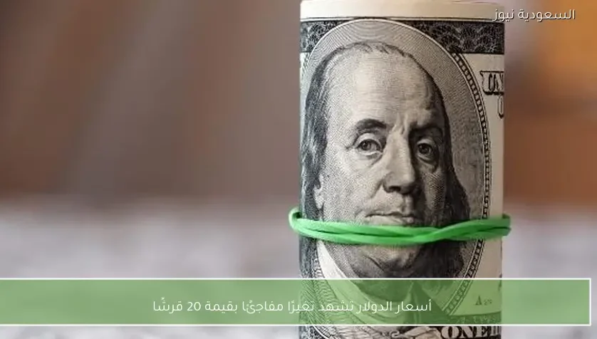أسعار الدولار تشهد تغيرًا مفاجئًا بقيمة 20 قرشًا