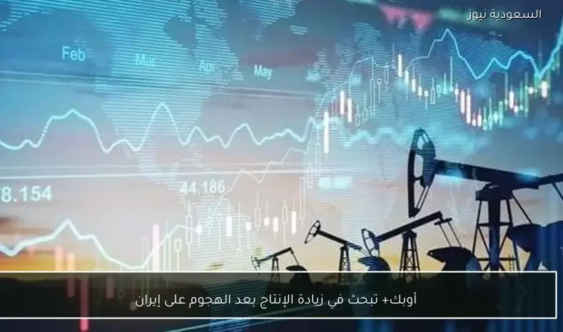 أوبك+ تبحث في زيادة الإنتاج بعد الهجوم على إيران