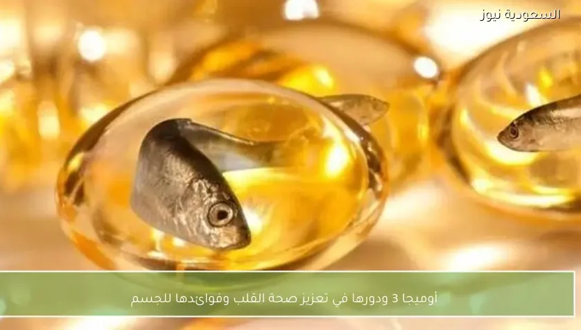 أوميجا 3 ودورها في تعزيز صحة القلب وفوائدها للجسم